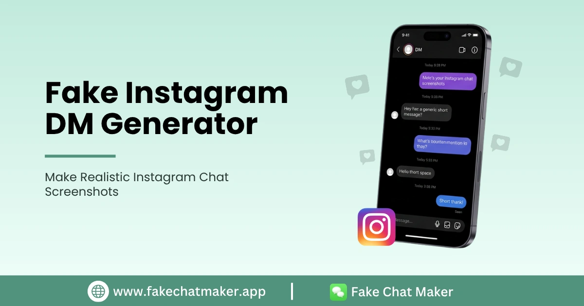 fake instagram chat generator