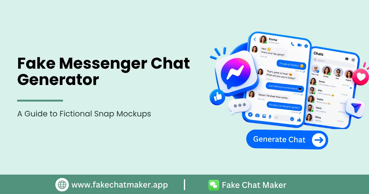 Fake Messenger Chat Generator: A Guide to Messenger Style Mockups